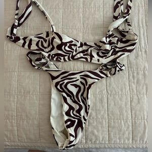 Monday swimwear set! Zebra!
